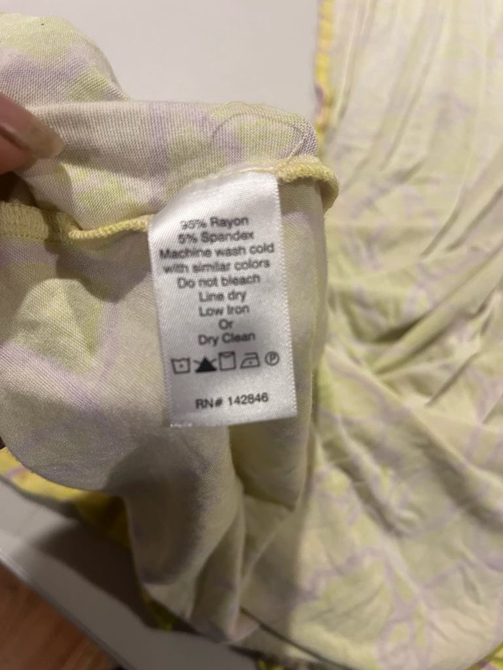 Rhode Neon Colors Long Robe Size Medium - Picture 6 of 10